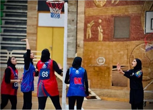 تهران قهرمان گروه شمال لیگ کشوری نت بال