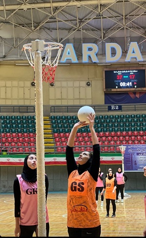 رشت میزبان گروه شمال لیگ کشوری نت بال